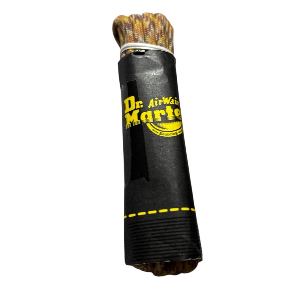 Dr. Martens Yellow and Brown Shoelaces